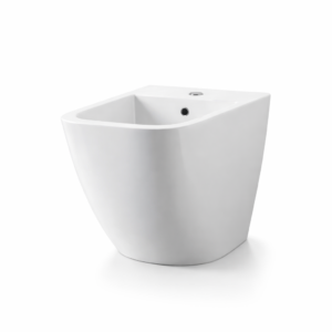 BIDET BIANCO LUCIDO SCARICO TERRA NODO