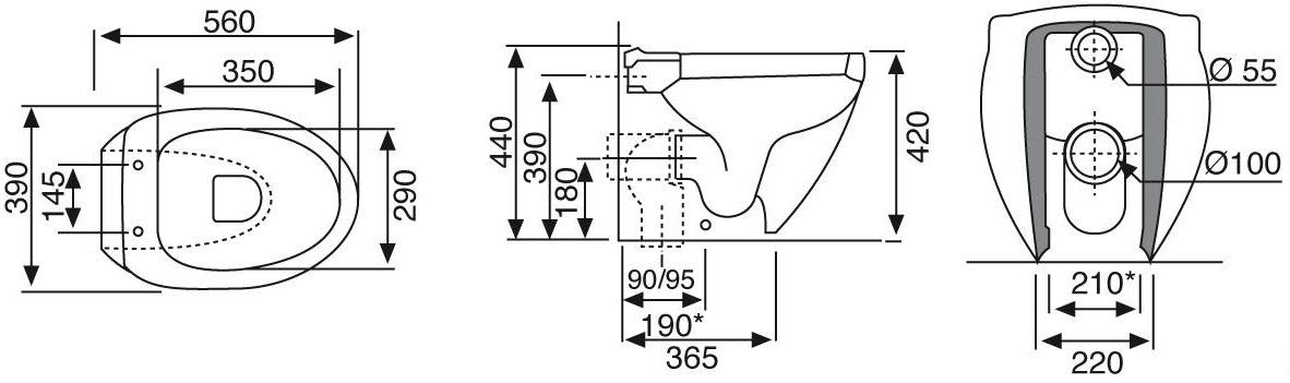 AZZURRA VASO CLAS 05 BIANCO - immagine 3