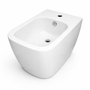 BIDET RIMLESS BIANCO GLAMOUR VITRUVIT GLABI + FISSAGGIO