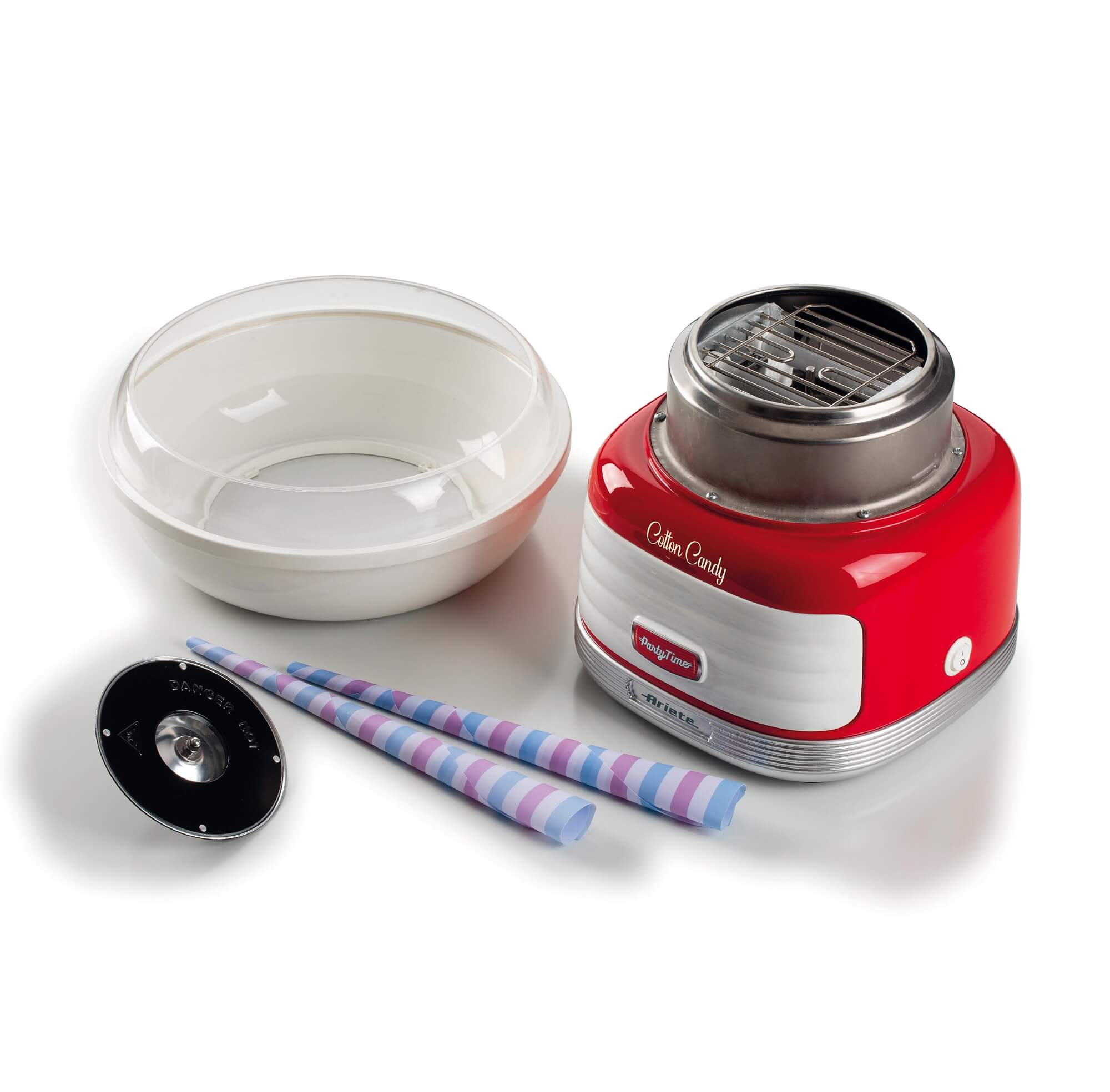 ARIETE MACCHINA PER ZUCCHERO FILATO COTTON CANDY PARTY TIME COD. 2973 - immagine 4