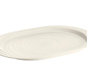 GUZZINI VASSOIO TIERRA BIANCO LATTE