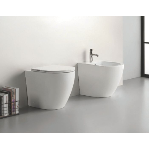 AZZURRA VASO LILAC FILO MURO VORTICE BIANCO - immagine 2