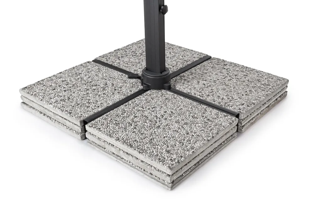BIZZOTTO OMBRELLONE BRACCIO INES 4X4 ANTRACITE - immagine 12
