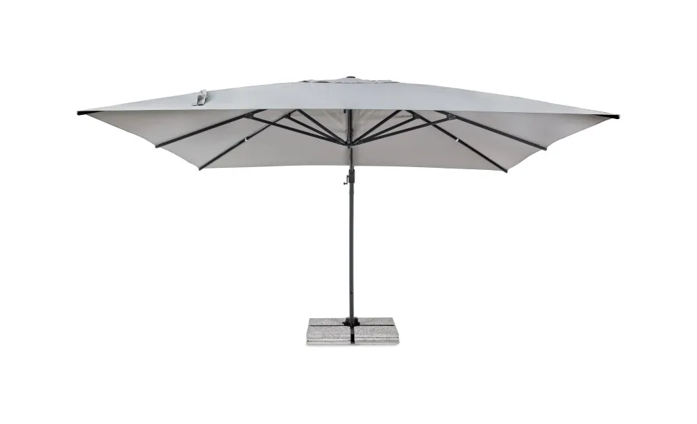 BIZZOTTO OMBRELLONE BRACCIO INES 4X4 ANTRACITE - immagine 4