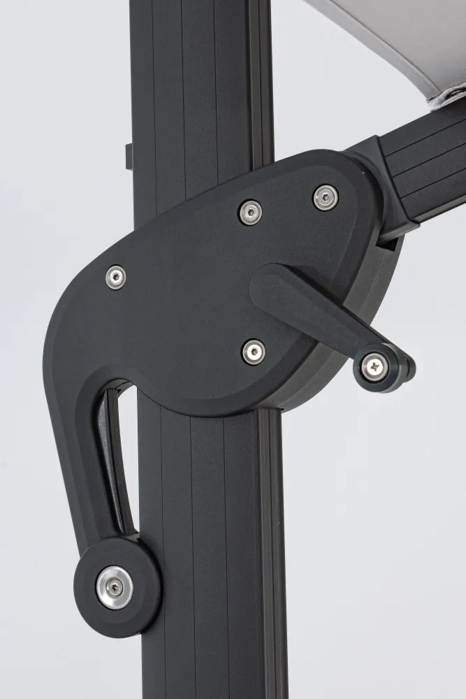 BIZZOTTO OMBRELLONE BRACCIO INES 4X4 ANTRACITE - immagine 8