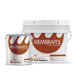 MEMBRAPOL 7100 W TRASPARENTE OPACO COMPONENTE (A+B) 1+0.2=1.2KG
