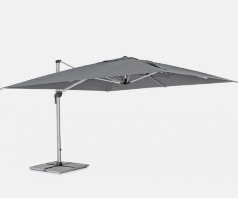 BIZZOTTO OMBRELLONE BRACCIO INES 4X4 ANTRACITE 0795607