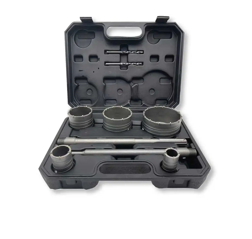 SET 9 FRESA A TAZZA PER MURO 30-100MM HIT