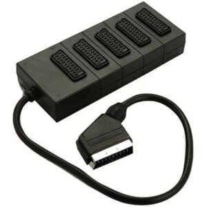 SPINA SCART PER COLLEGAMENTO VIDEO 11/20 5POSTI NUOVAVIDEOSUONO