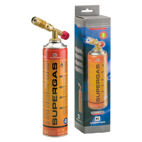 CANNELLO PER SALDARE A CARTUCCIA 600ML KEMPER SUPERGAS