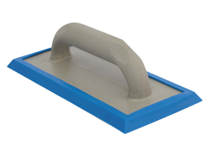 FRATTAZZO PER STUCCARE 25X11 IN GOMMA BLU INTERCAMBIABILE