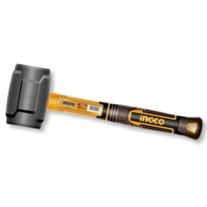 MARTELLO GOMMA CON MANICO RESINA 450 GR INGCO