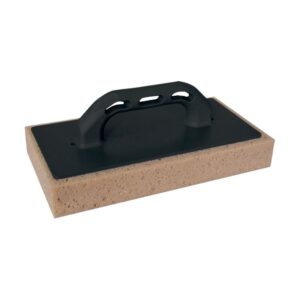 FRATTAZZO IN SPUGNA MARE MARRONE 14.5X28.5CM PER PULIZIA PIASTRELLE