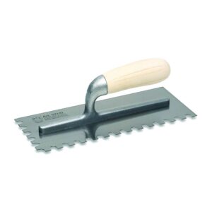 FRATTONE INOX DENTATO 280X120MM 10X10 SINISTRO