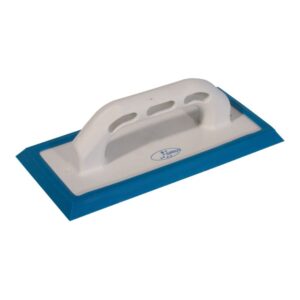 FRATTAZZO PER STUCCARE IN GOMMA BLU FISSA 25X11 SIRIUS