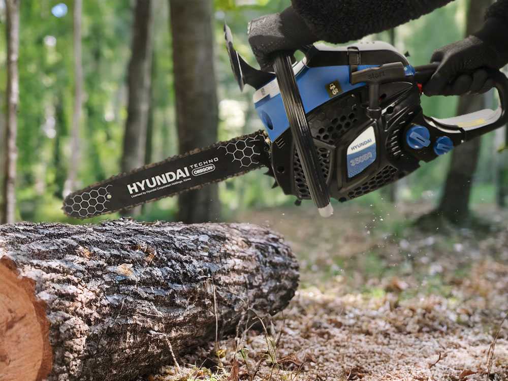 MOTOSEGA HYUNDAI 46CC BARRA OREGON 45CM MOD.CS4600-5 - immagine 3