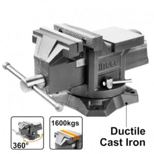 MORSA ACCIAIO DA BANCO GIREVOLE 150MM