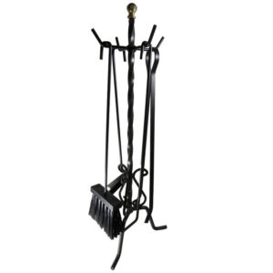 SET ACCESSORI CAMINO 5PZ H58CM MILLE ART 648