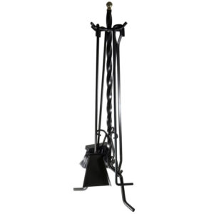 SET ACCESSORI CAMINO 5PZ H70CM MILLE ART 647