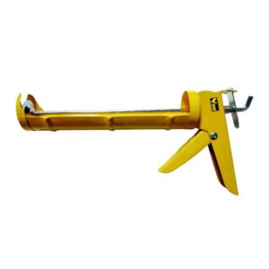 PISTOLA PER SILICONE STANDARD VIGOR CON FRIZIONE GIALLA