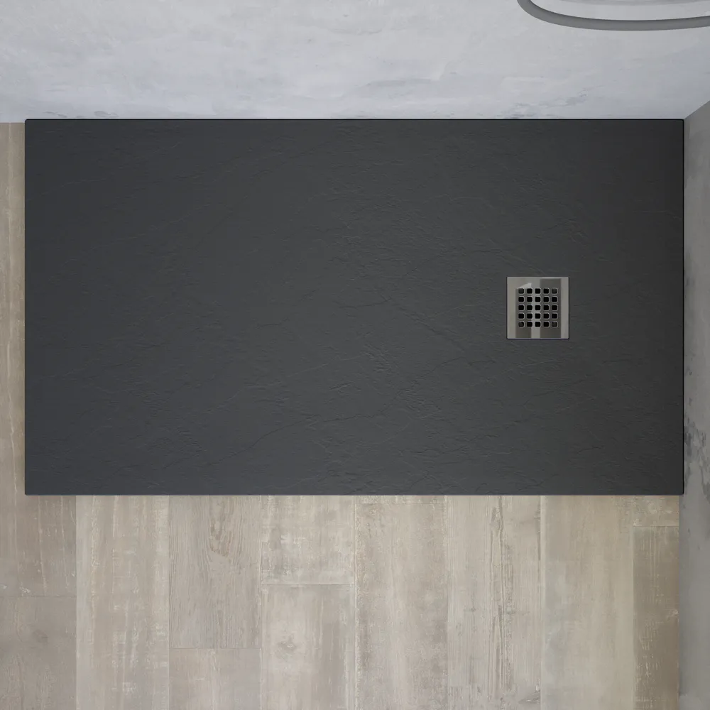 PIATTO DOCCIA STONE 80X170 H3 GRAFITE - immagine 5