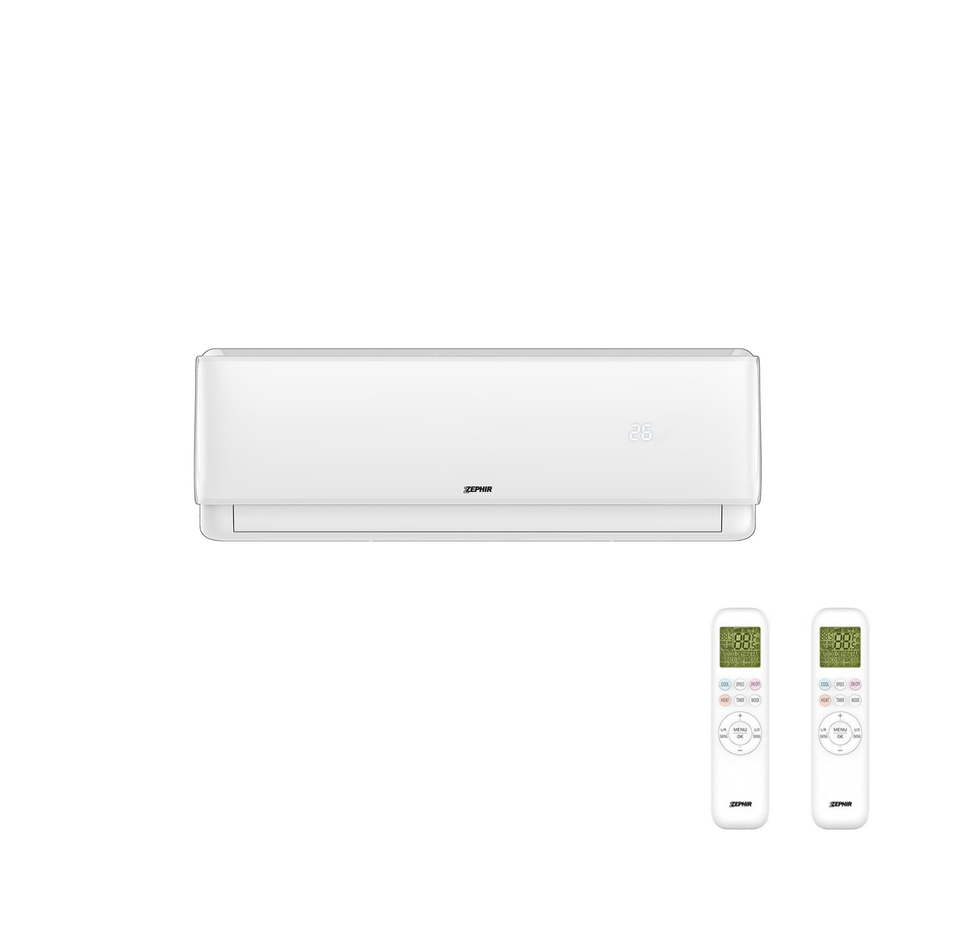 CLIMATIZZATORE ZEPHIR MONO SPILT INVERTER 9000 ZMR9000WIFI MY25