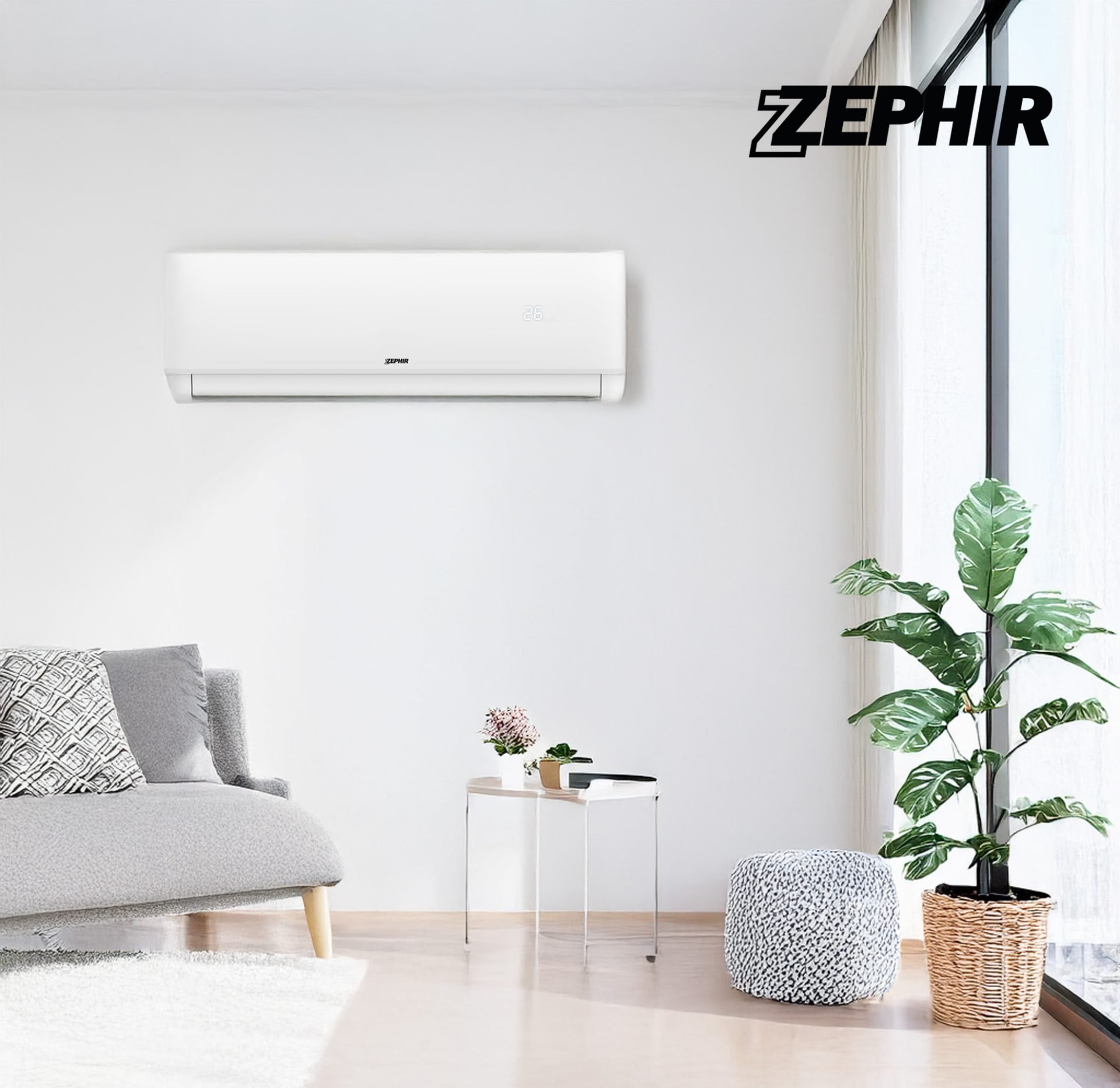 CLIMATIZZATORE ZEPHIR MONO SPLIT INVERTER 18000 ZAX18000MY25 - immagine 2