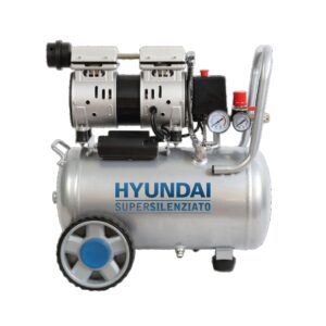 COMPRESSORE OIL FREE 24LT HYUNDAI 1 HP ART. 65700