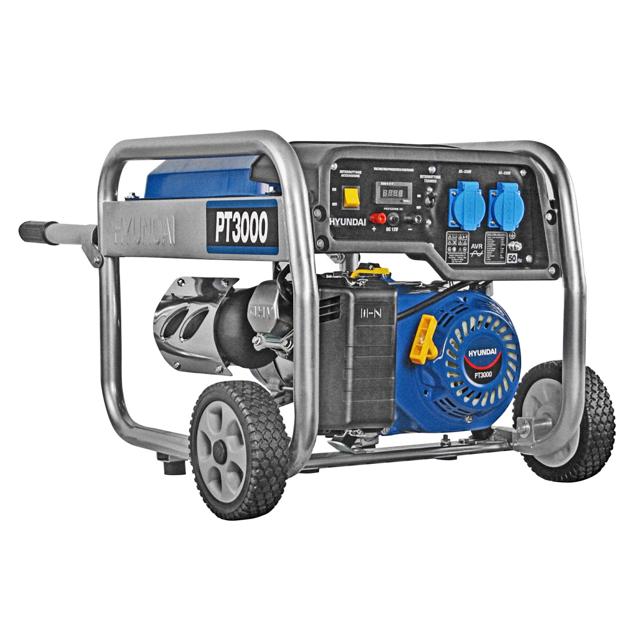GENERATORE A BENZINA DYNAMIC 3.5KW 212CC PT3000-NXT HYUNDAI 65011