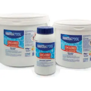 DICLORO 56% PER PISCINA GRANULARE KG 10 PP-DICLO10 MARTEN POOL