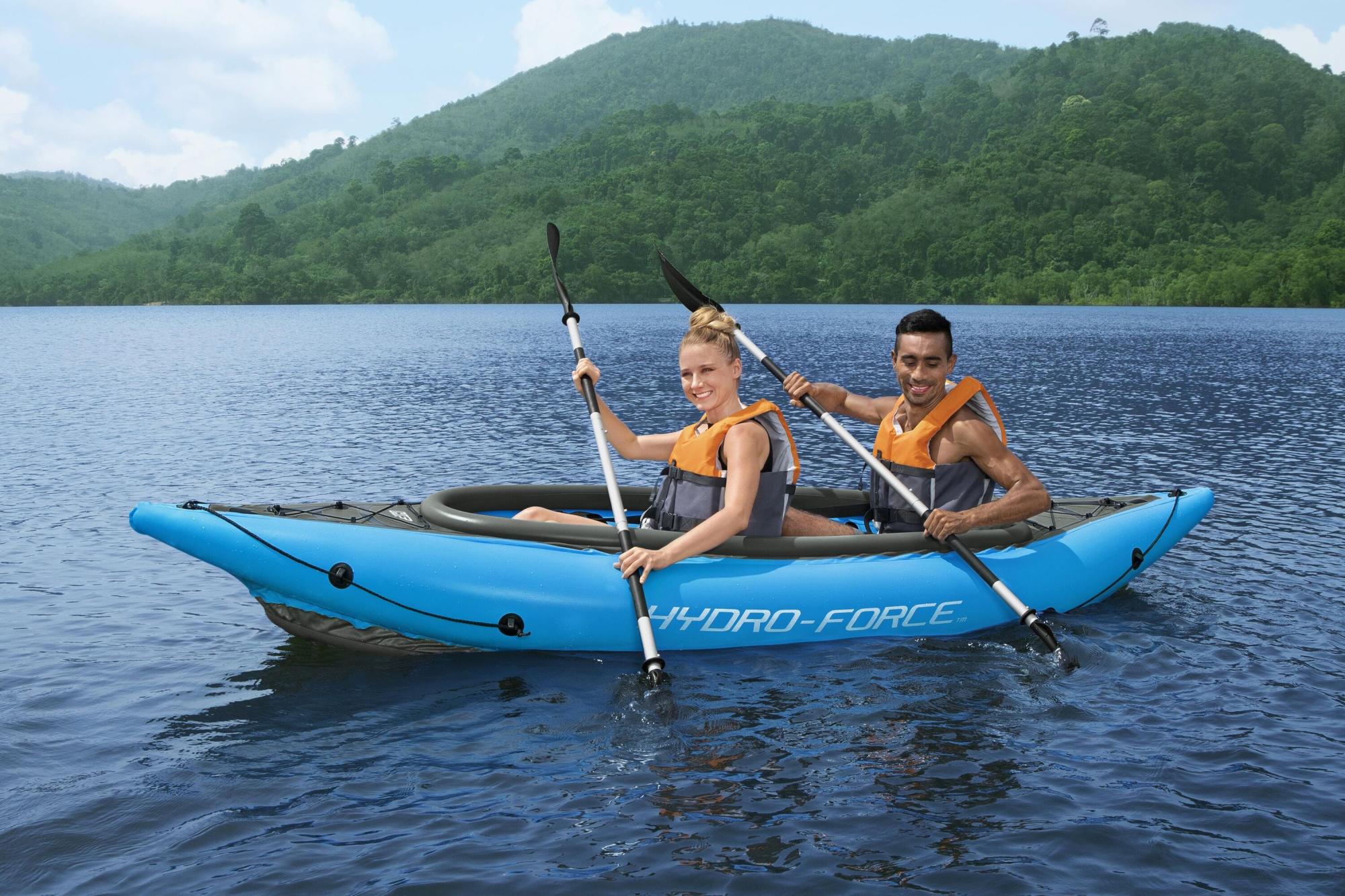 KAYAK BESTWAY GONFIABILE COVE CHAMPION 2 POSTI 331X88 CM - immagine 3