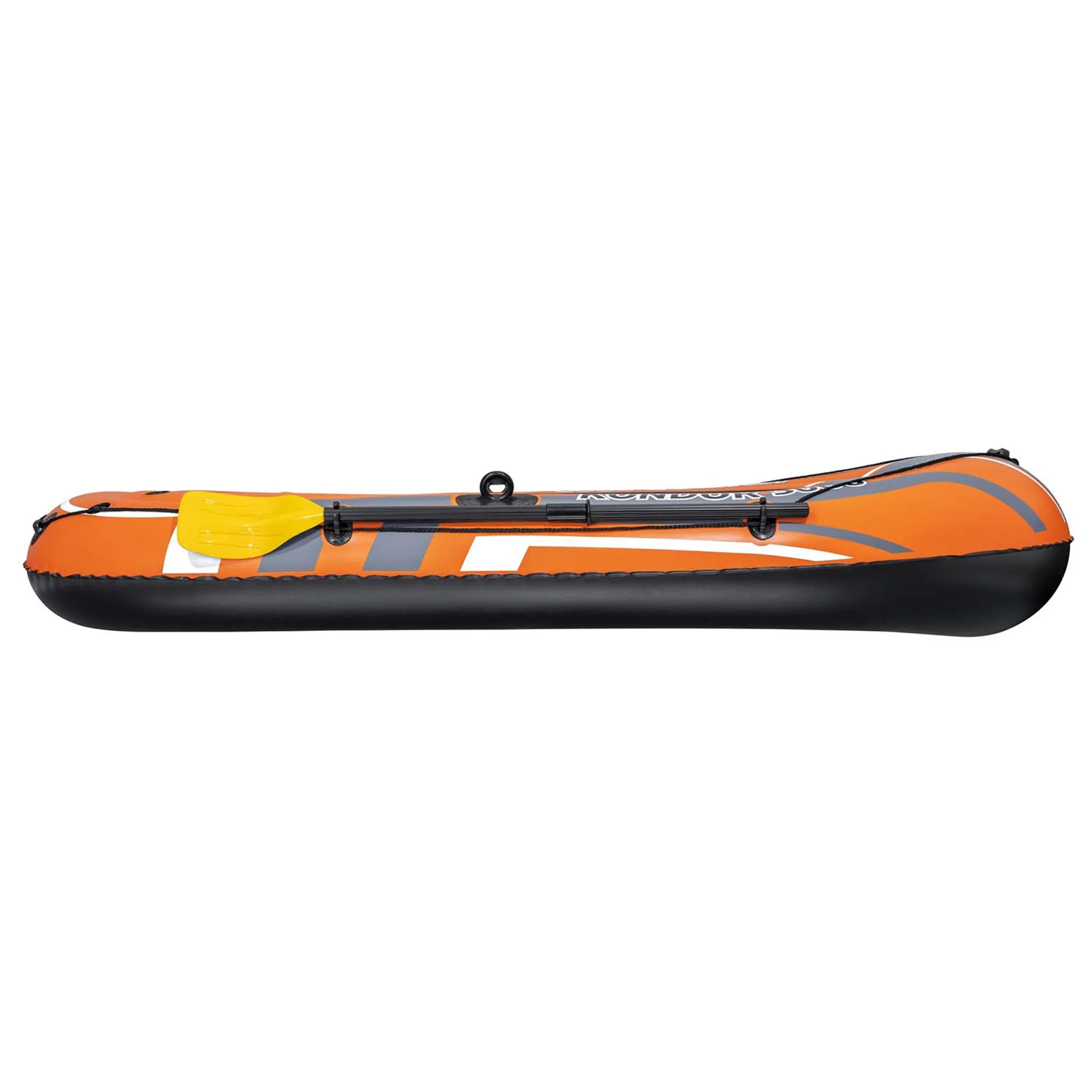SET CANOTTO BESTWAY CON REMI CONDOR 3000 ELITE 232X115 CM ARANCIONE - immagine 4