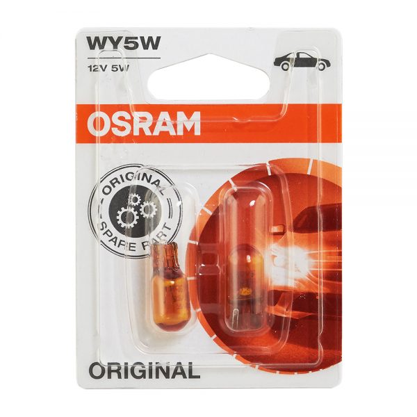 RHUTTEN COPPIA LAMPADINE INDICATORE DI DIREZIONE WY5W 12V 5W OSRAM