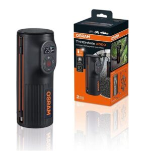 RHUTTEN GONFIA PNEUMATICI DIGITALI OSRAM TYREINFLATE 2000