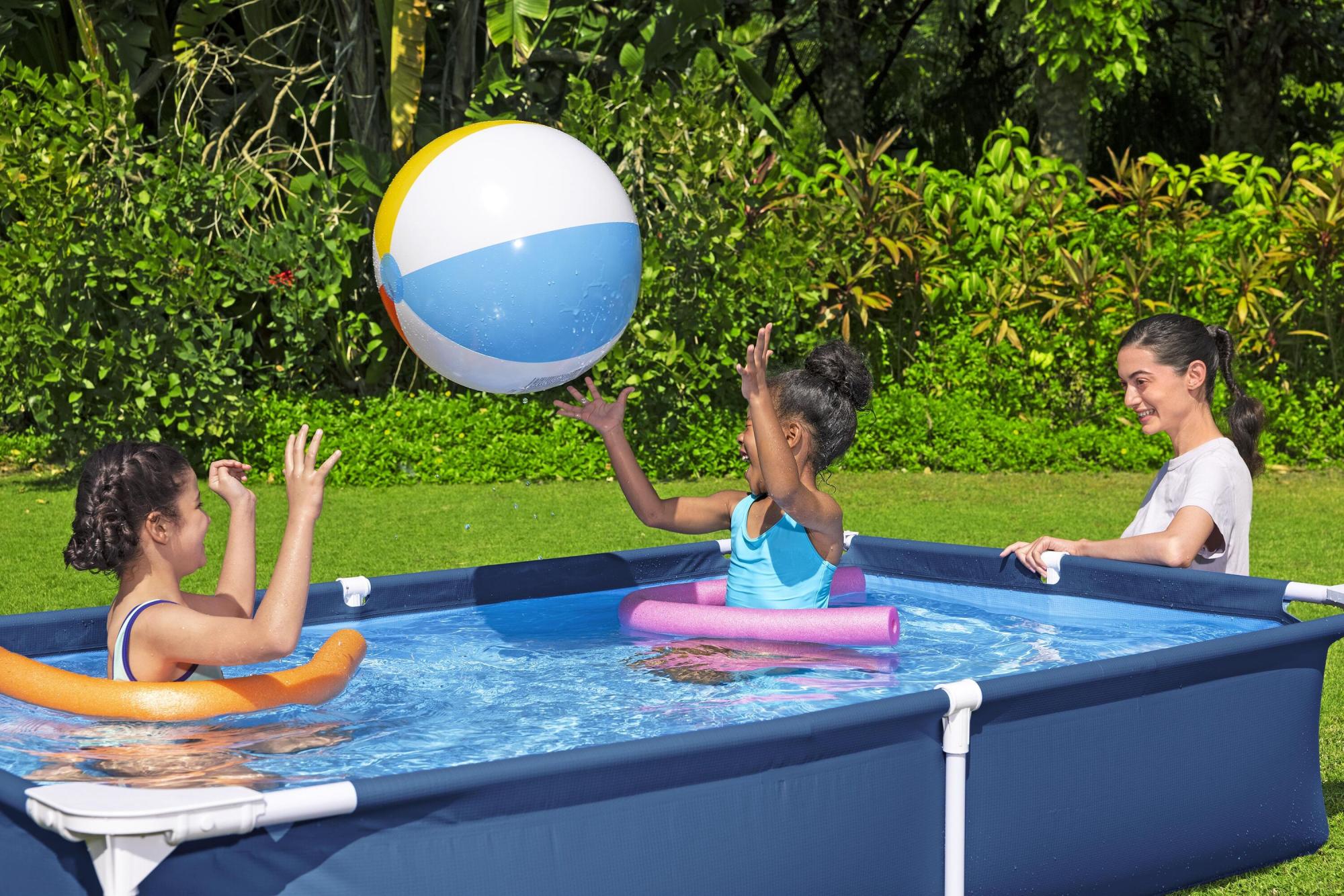 PISCINA BESTWAY STEEL PRO 221X150X43 CM 1200LT - immagine 3