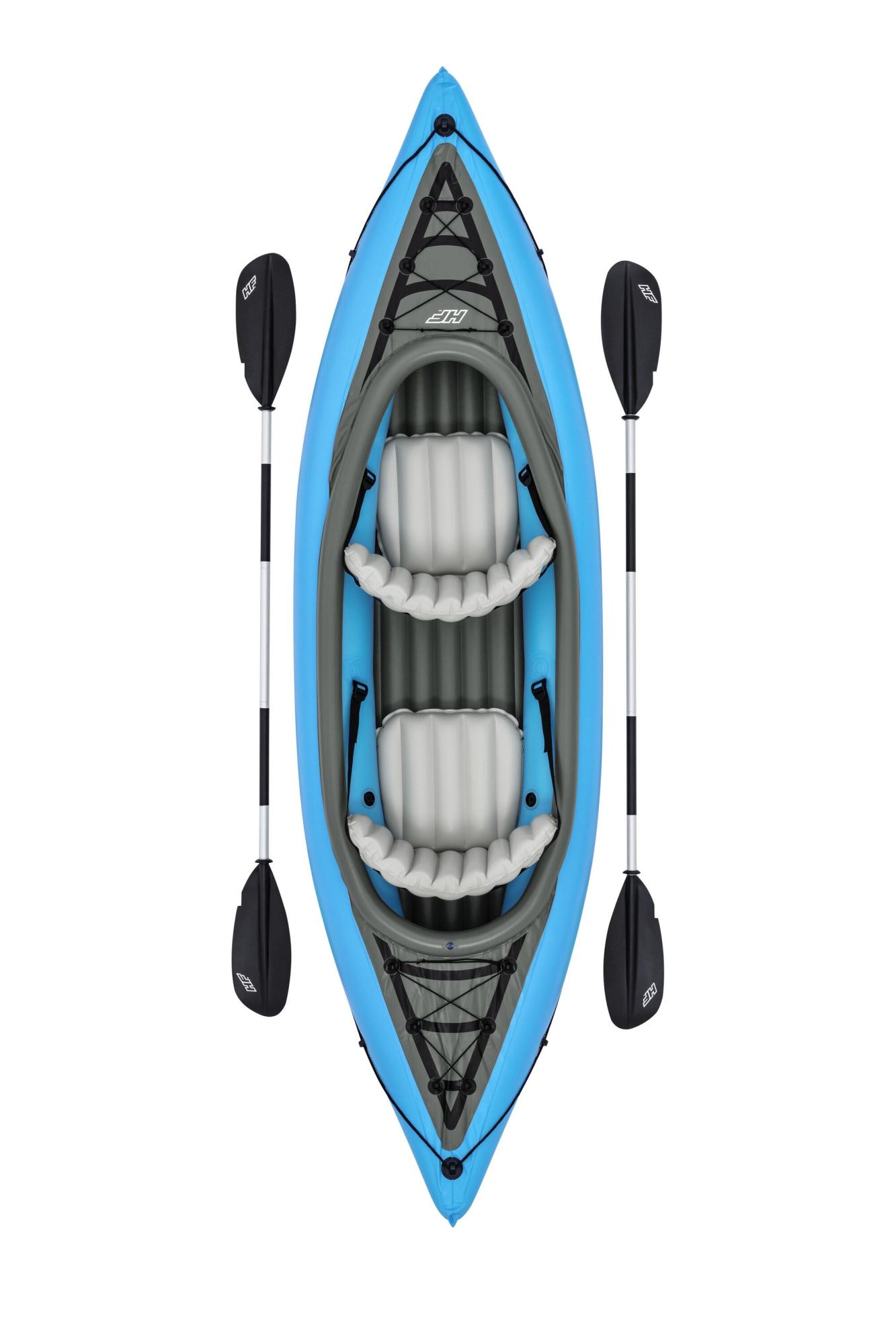 KAYAK BESTWAY GONFIABILE COVE CHAMPION 2 POSTI 331X88 CM - immagine 5