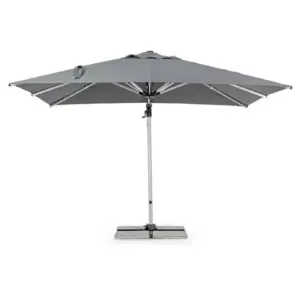 BIZZOTTO OMBRELLONE BRACCIO INES 3X3 GRIGIO SCURO