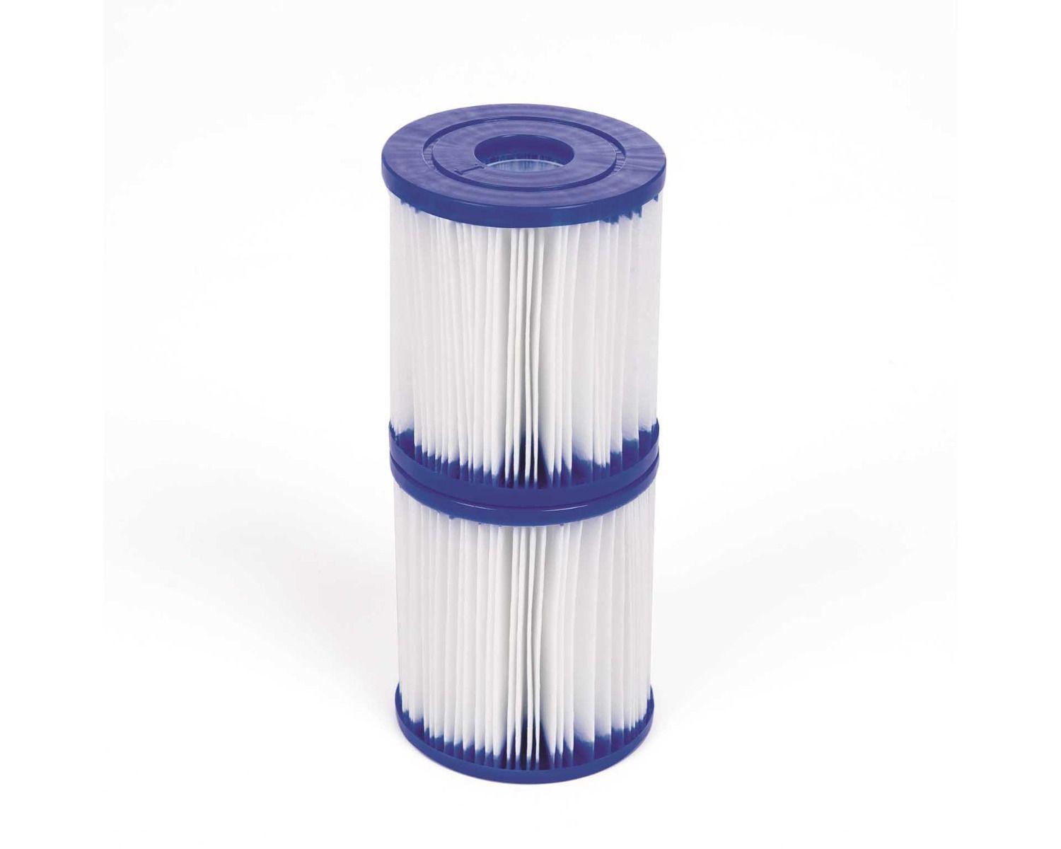 RICAMBIO CARTUCCIA FILTRO (I) PER POMPA PISCINA BESTWAY 2 PEZZI
