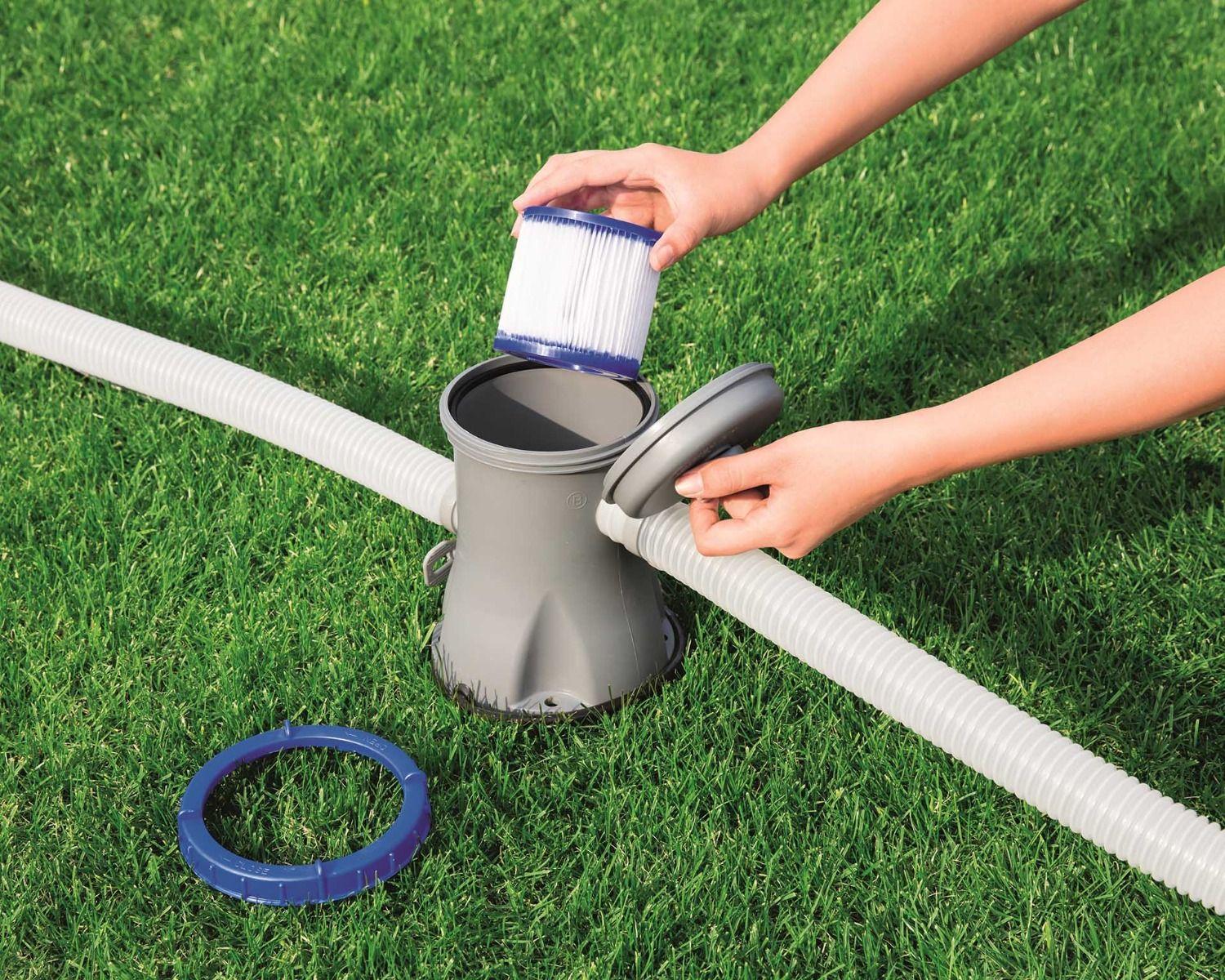 RICAMBIO CARTUCCIA FILTRO (I) PER POMPA PISCINA BESTWAY 2 PEZZI - immagine 3
