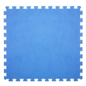 TAPPETO MORBIDO PUZZLE PER PISCINA 6PZ BLU 60X60X0.8