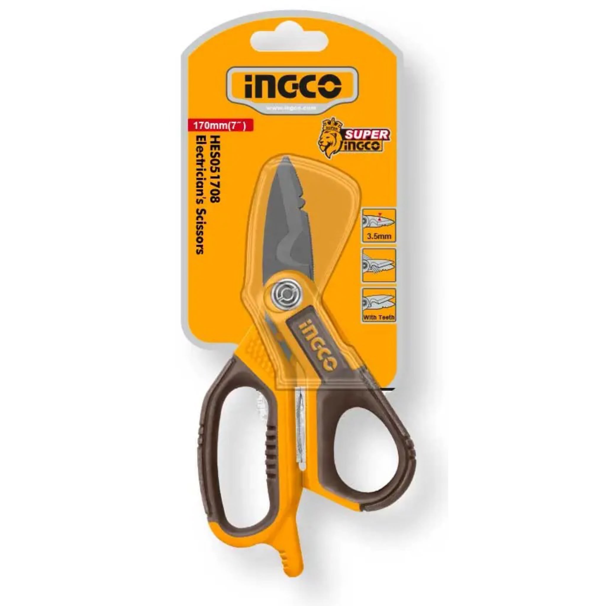 FORBICIA PER ELETTRICISTI 170 MM INGCO