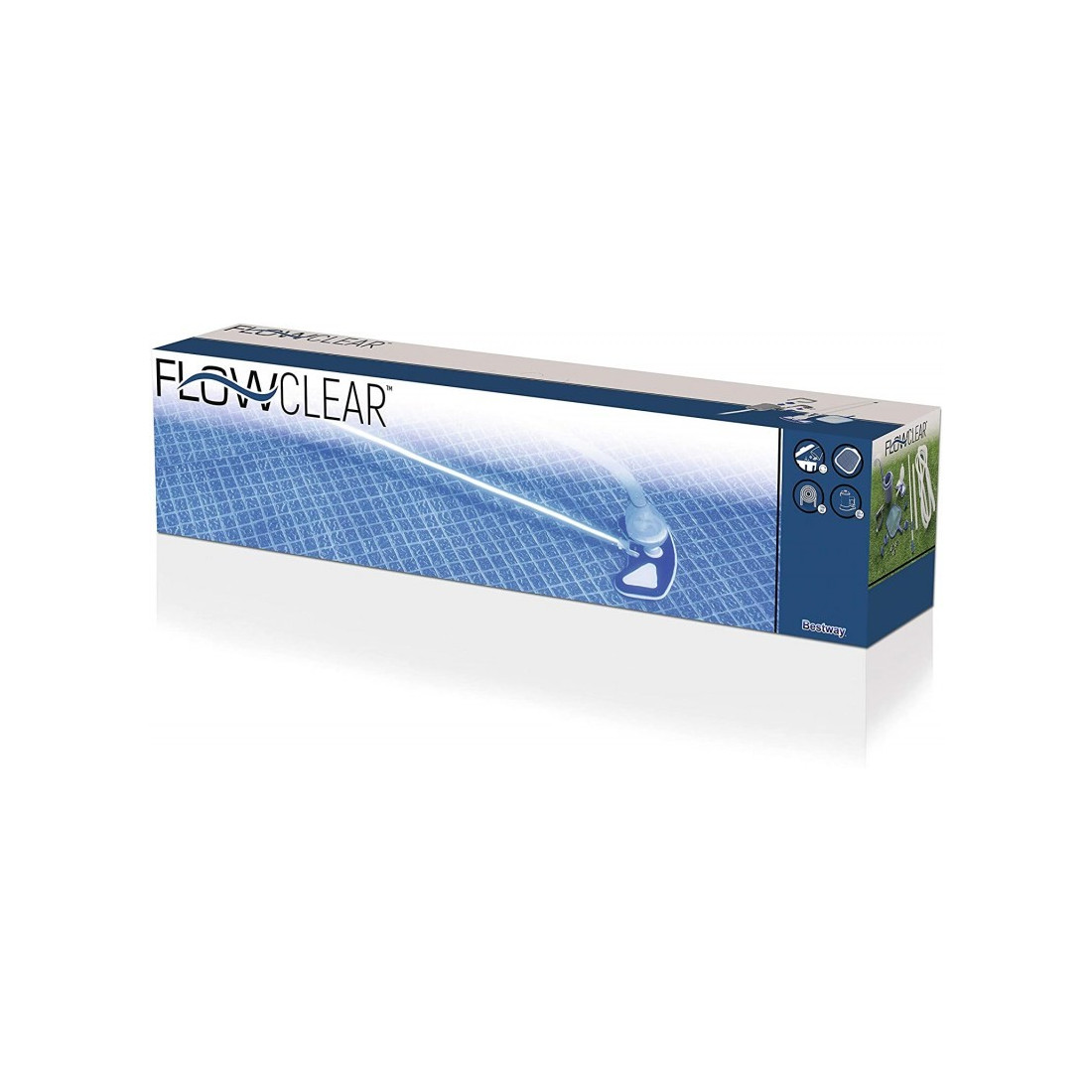 KIT COMPLETO PER PULIZIA PISCINE DE LUXE BESTWAY - immagine 3