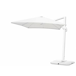 OMBRELLONE BRACCIO DELUXE QUADRATO 3X3 BIANCO