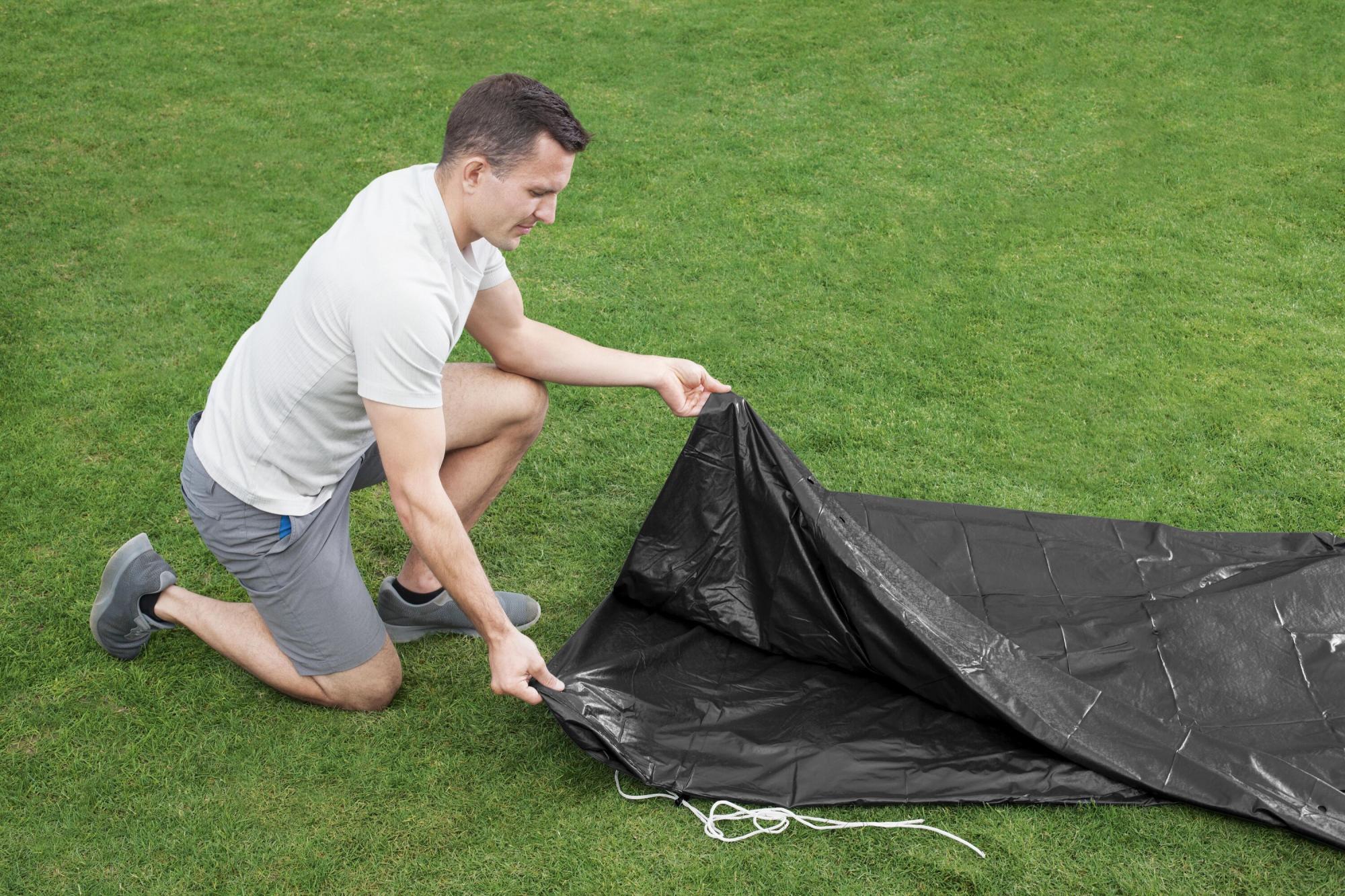 TELO COPRIPISCINA ROTONDO 366 CM BESTWAY - immagine 4