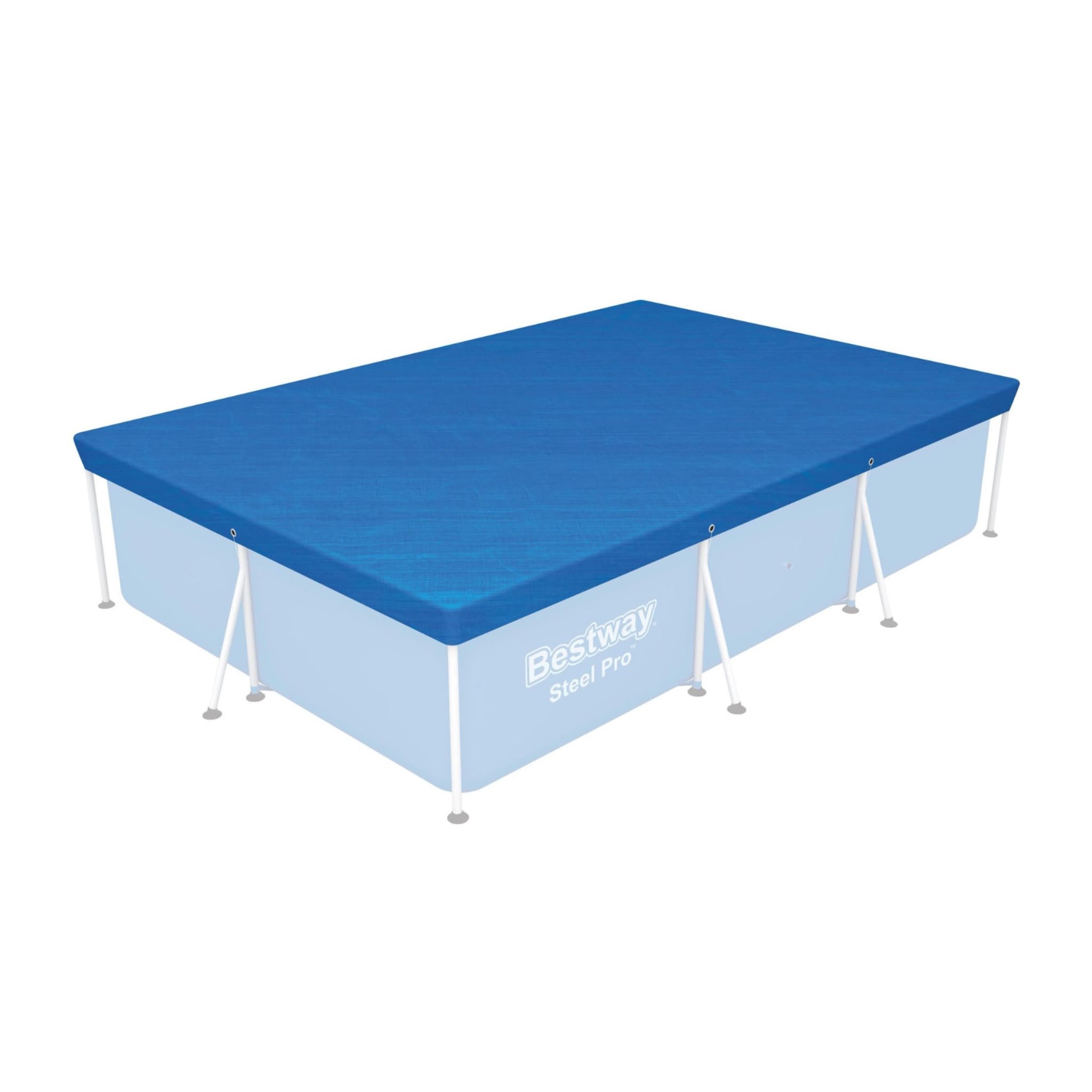 TELO COPRIPISCINA STEEL PRO FRAME RETTANGOLARE 300X201 CM BESTWAY - immagine 3