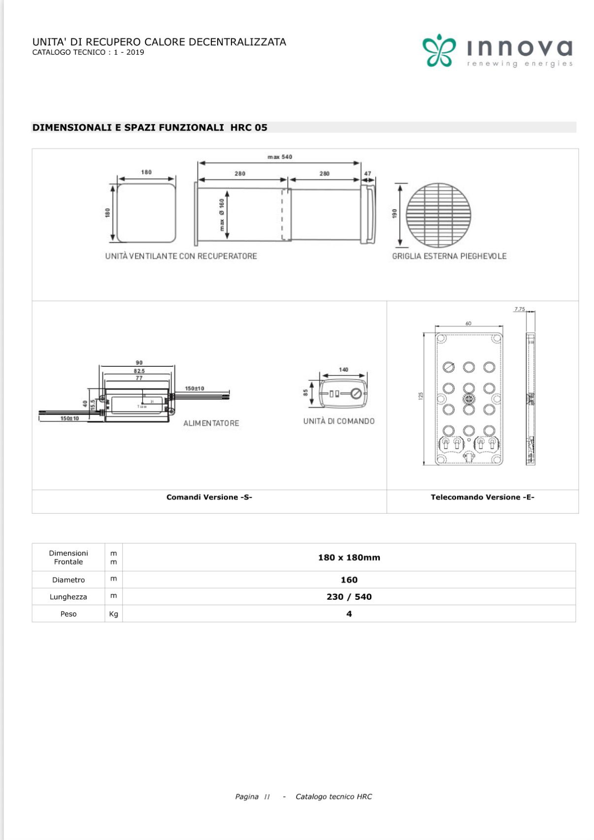 ASPIRATORE DEUMIDIFICATORE DECENTRALIZZATO SERIE HRC 05 EM - immagine 2