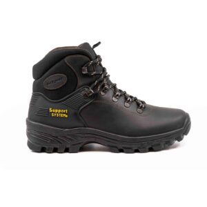 SCARPA GRISPORT PELLE INGRASSATA MARRONE GRITEX ALTA 10242D26G