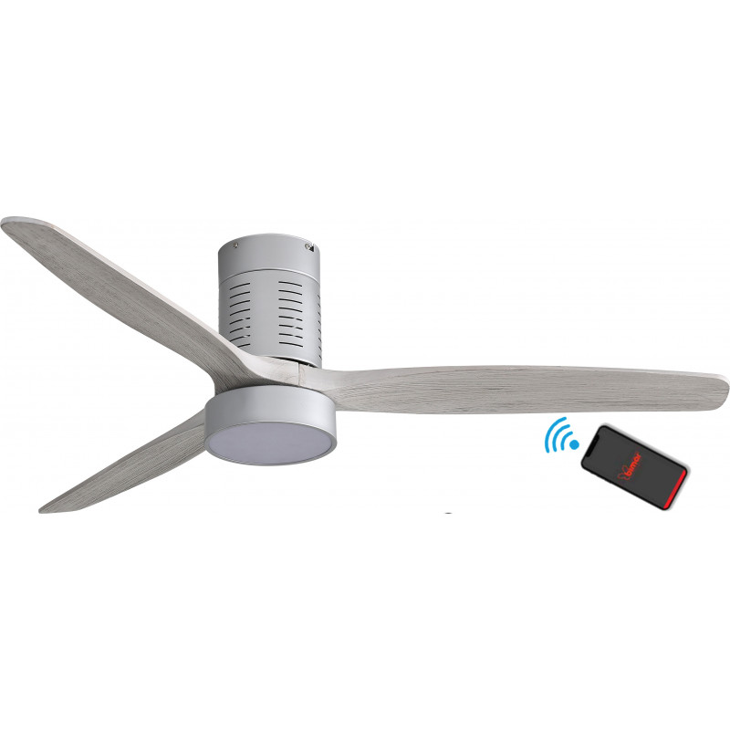 VENTILATORE A SOFFITTO 132CM CON TELECOMANDO LED WIFI BIMAR VSLL1321 - immagine 6