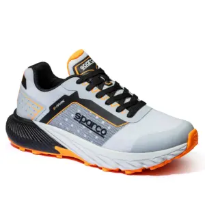 SCARPA ANTINFORTUNISTICA SALOU BASSA SILVER/NERO SPARCO