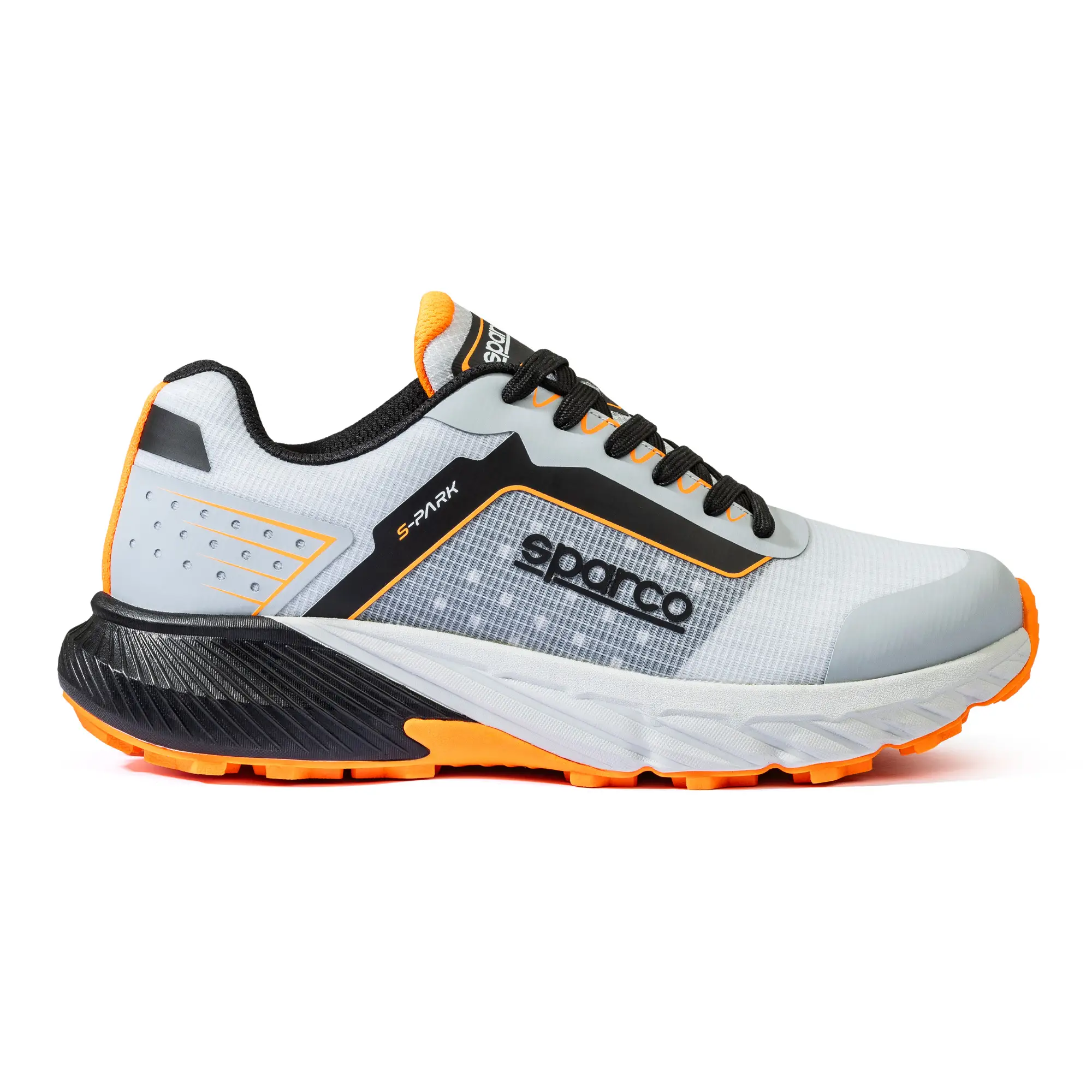 SCARPA ANTINFORTUNISTICA SALOU BASSA SILVER/NERO SPARCO - immagine 2
